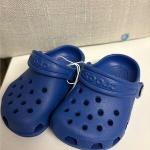 babys first crocs!